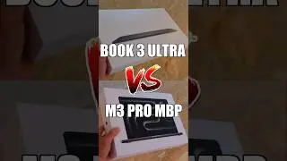 Galaxy Book 3 Ultra vs M3 MacBook Pro 