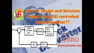 How to simulate Closed Loop PID controlled Buck Converter?