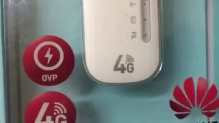 Huawei Unlocked E8372 4G/LTE Wi-Fi Dongle unboxing part 1