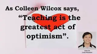 WORLD TEACHERS' DAY TRIBUTE