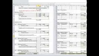 Practice Set Balance sheet (and adjusting journals)