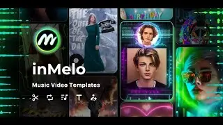inMelo - Music Video Editor with Effects & AI Art