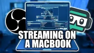 How To Stream To Twitch/YouTube On A MacBook Using OBS/Streamlabs!