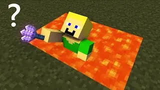 What Happens if I use a Riptide Trident in Lava?
