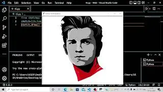 Python code | Draw sketch in python| Dr. Nitin Mishra