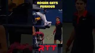 Federer: “Stop Talking To Me” #federer #tennis #angry