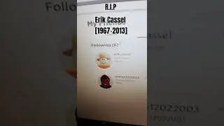 #robloxRipErikCassel