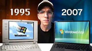 I Tested 40 Years of Microsoft Windows