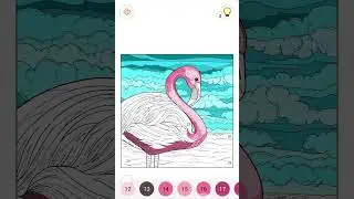 Flamingo digital art with voice over!