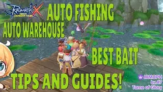 RAGNAROK X: NEXT GENERATION Fishing Tips and auto storage farming crystals