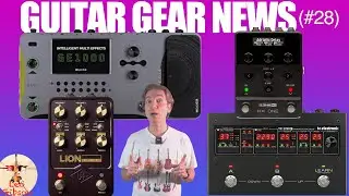 Guitar Gear News #28: Mooer GE 1000, Universal Audio Lion 68,  Line 6 HX One, TC 2290