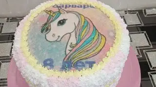 Торт Единорожка🎂🦄      