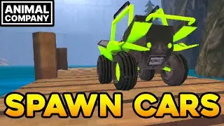How To SPAWN CAR and DRIVE in Animal Company Lobby... (UPDATE)