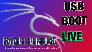 MAKING A KALI LINUX BOOTABLE USB