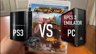 Real PS3 VS PC Emulation Motorstorm Pacific Rift RPCS3