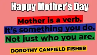 Mother's Day Quotes Animation Video Free