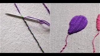 Learn Hand Embroidery with Me: Stitches, Part 2 (split stitch, whipped running stitch, satin stitch)
