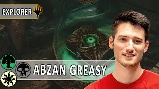 ☀️💀🌳 UPDATED ABZAN GREASEFANG | Explorer | Deck Tech & Gameplay