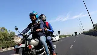 Damdama Lake Short trip by Royal Enfield And Pulsar 200 RS