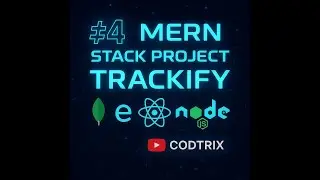 #4 Trackify - MERN Stack Backend Setup | Full-Stack App Demo (React, Node.js, MongoDB, Express)