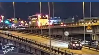 LA TRAGEDIA DI MESTRE: IL MOMENTO IN CUI L'AUTOBUS PRECIPITA RIPRESO DALLE TELECAMERE