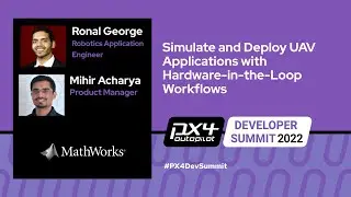 Simulate and Deploy UAV Applications with Hardware-in-the-Loop Workflows - MathWorks