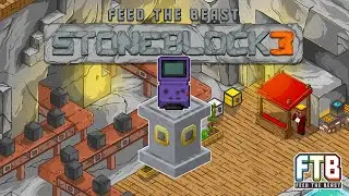 FTB Stoneblock 3 - EP6 - Pedestals and Xray Gadget - Minecraft Bedrock Marketplace Mod pack