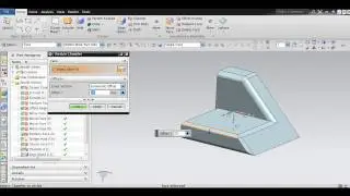 SYNCHRONOUS MODELLING COMMANDS IN NX  1. REPLACE FACE 2. OFFSET REGION 3. MOVE FACE 4. DELETE FACE
