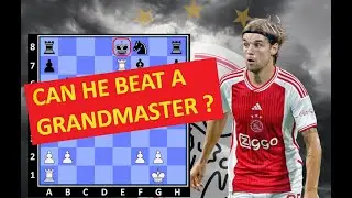 Ajax player SOSA plays against GM Alojzije Jankovic!