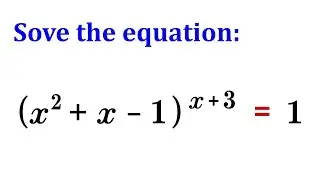 You should be able to solve this!