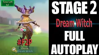 Lords Mobile Dream Witch Limited Challenge Stage 2 Auto | Saving Dreams Stage 2 Auto | March 2024