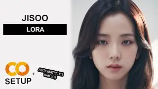 Jisoo - Stable Diffusion LoRA Google Colab Setup