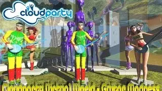 Cloudparty Virtual World Guitar Madness Cloud Party WebGL