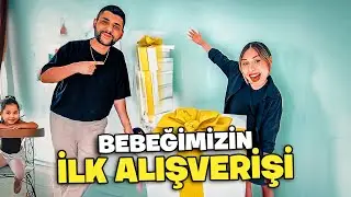 BEBEĞİMİZİN İLK ALIŞVERİŞİNİ YAPTIK !👶