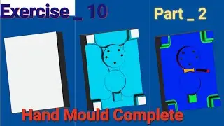 POWERMILL TUTORIAL DELCAM PROGRAMMING _ VMC PROGRAMMING | CAD CAM TUTORIAL _ AUTODESK POWERMILL 2024