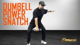 Power Snatch + Dumbbell / Sentadilla de poder + Mancuerna