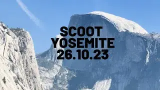 Dual Suspension Electric Scooter exploring Yosemite Valley  riding the Swifty GO G500