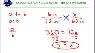 101 Alg1 Ch 15 1 Ratio and Proportion