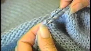 Sweater Finishing: Pick up Stitches Around the Neck