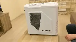 Корпус Zalman Z3 Plus белый (Обзор) [Unboxing]