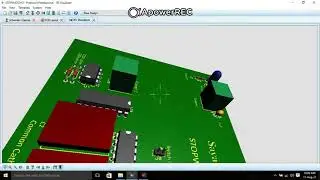 Stopwatch PCB Design in Proteus 8 Professional