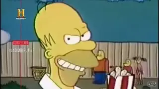 Los Simpson con doblaje venezolano - Clip de Vladimir Putin (Especial de History)