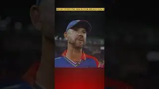 ricky ponting back for head coach#rickypointing#delhicapitals
