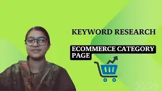 Keyword Research for Ecommerce Category Page | Ecommerce SEO Full Course