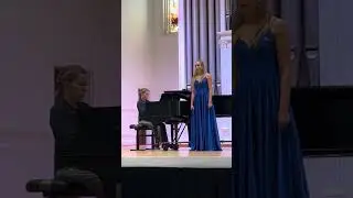 10/10/2023-Junior recital-F. Schubert: Lied der Mignon, Op. 62. No. R; Du Bist die Ruh; Geheimes