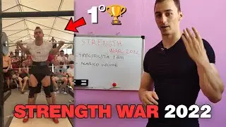 Come ho vinto la Strength War 2022/ peaking gara di Streetlifting