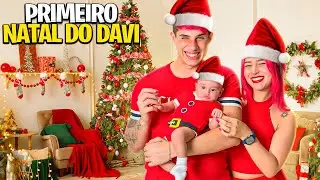 DAVID'S FIRST CHRISTMAS *he slept