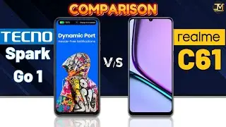 Tecno Spark Go 1 vs realme C61 : Which Phone is Best❓😱