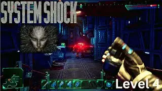 System Shock Remake | Level 4 Storage | Walkthrough Video
