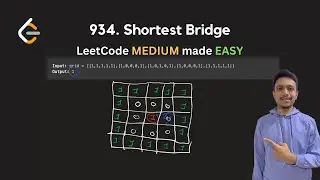 934. Shortest Bridge | Graphs | LeetCode Daily Challenge
